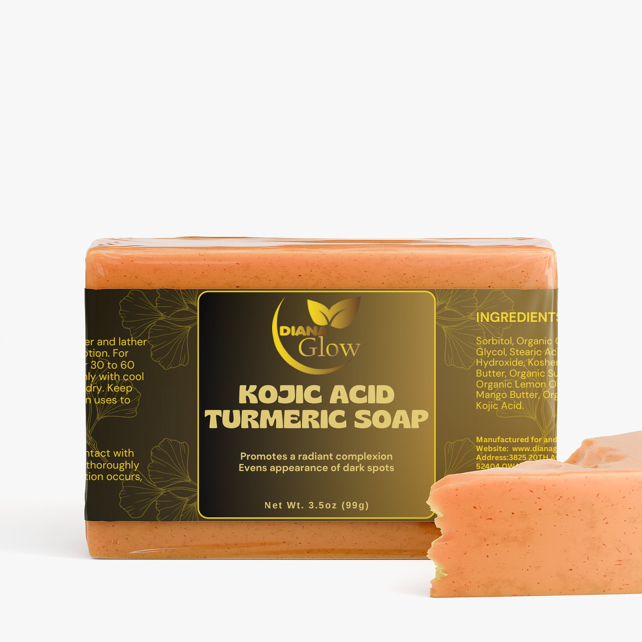 Kojic Acid & Turmeric Soap