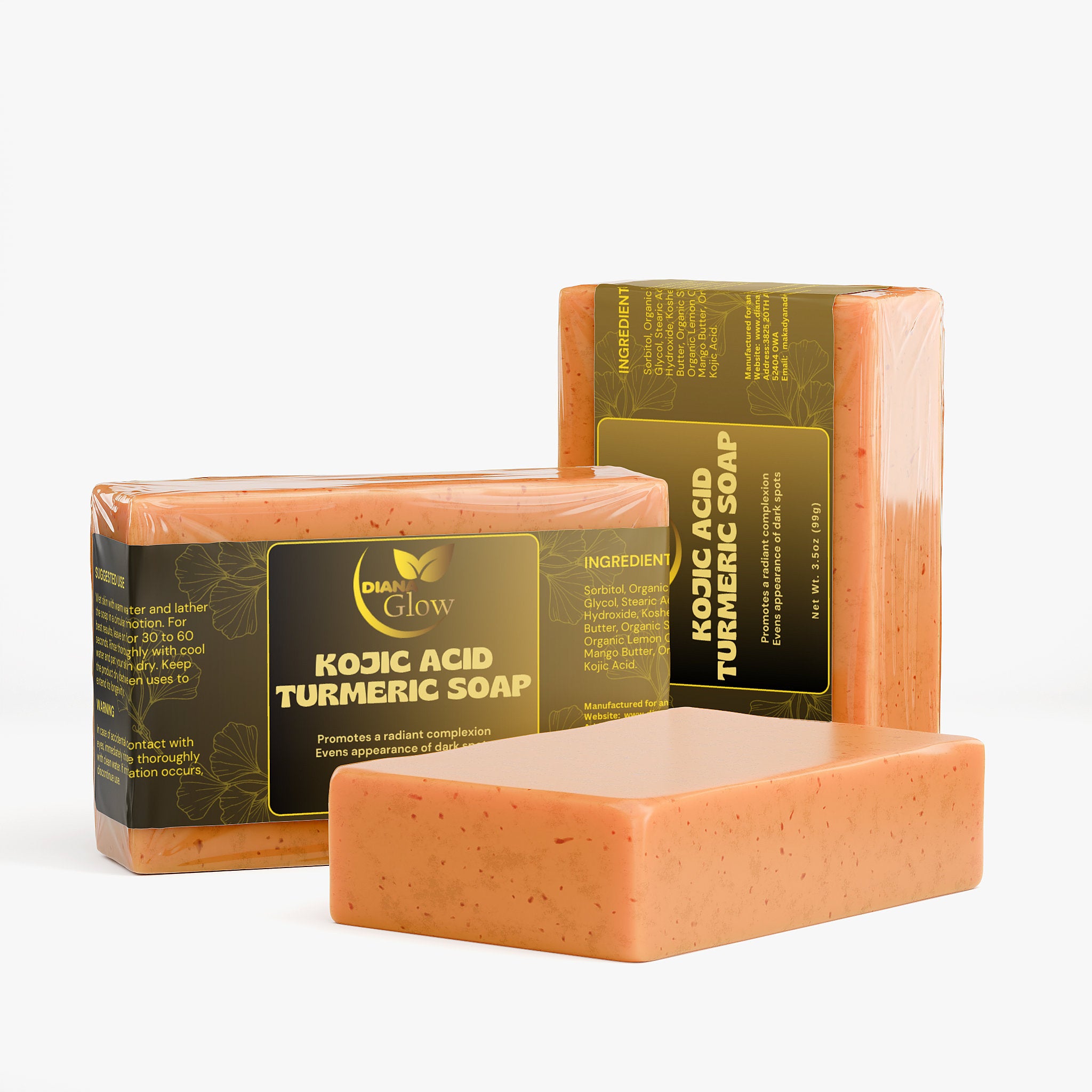 Kojic Acid & Turmeric Soap
